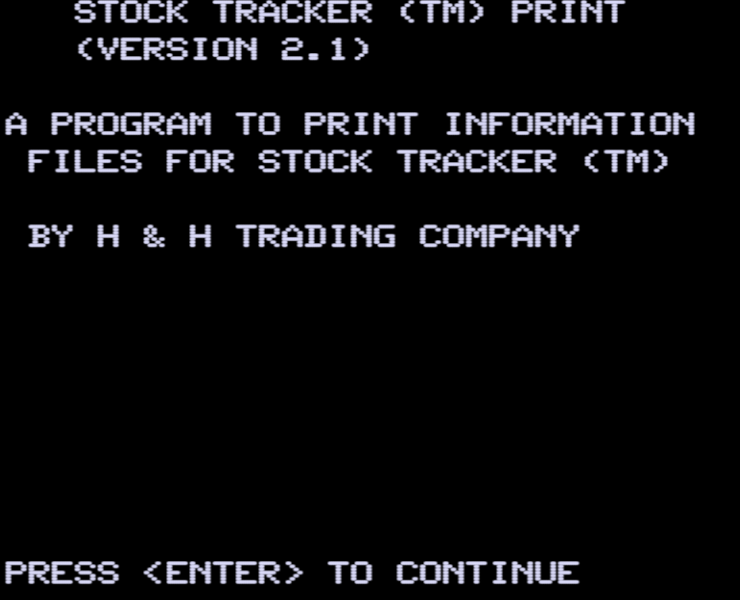 Screen shot